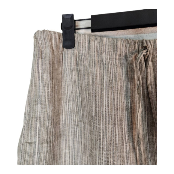 Eskandar Linen lagenlook wide leg pants size 0 6-8 small - Picture 2 of 9